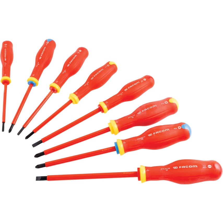 ProTwist Electricians Screwdriver Set, Set of 8