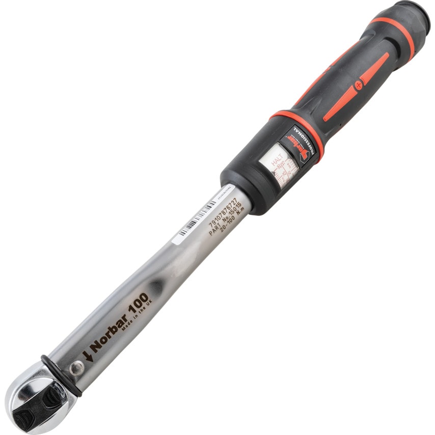 Pro 100 1/2" 20-100nm 15-75 Lb.ft Torque Wrench