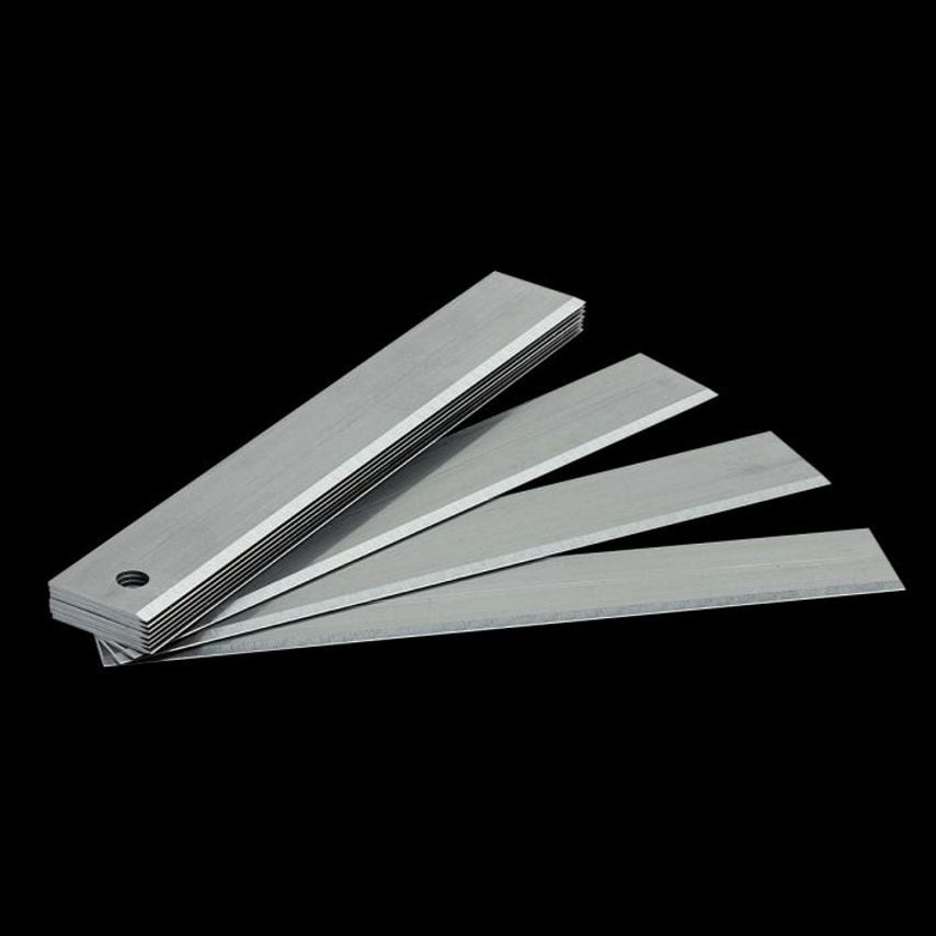 Pro Heavy Duty Scraper Replacement Blades Pack of 10 5" Wide/127mm Wide OX P051310