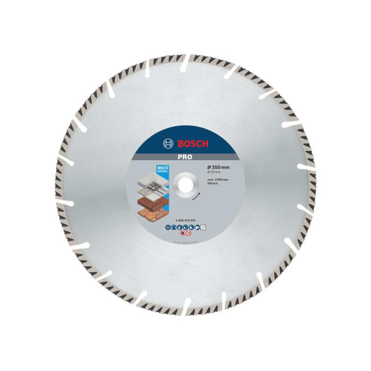 Pro Multi-Material Diamond Cutting Disc 350 x 20mm
