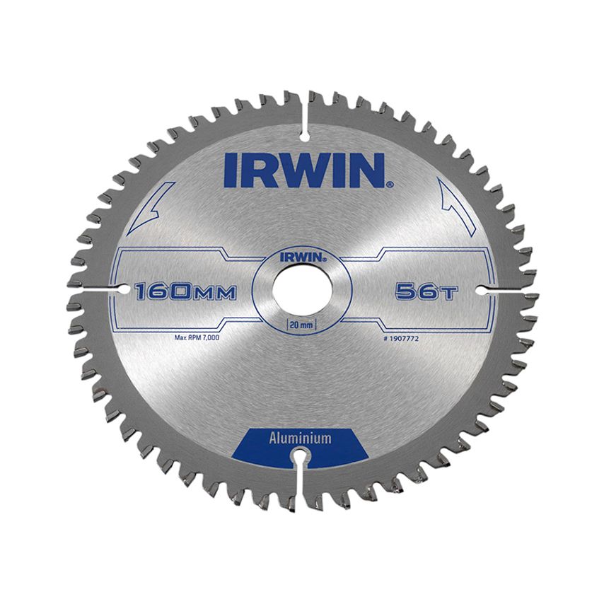 Professional Aluminium Circular Saw Blade 160 x 20mm x 56T TCG