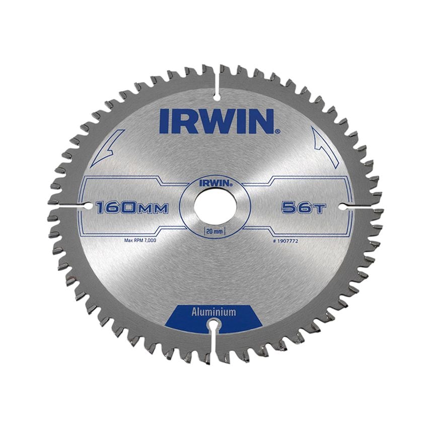 Professional Aluminium Circular Saw Blade 160 x 20mm x 56T TCG IRW1907772