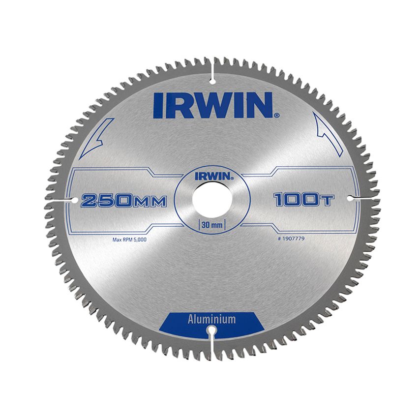 Professional Aluminium Circular Saw Blade 250 x 30mm x 100T TCG IRW1907779
