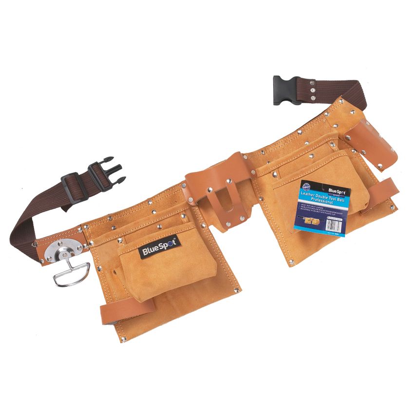 Professional Leather Double Tool Belt