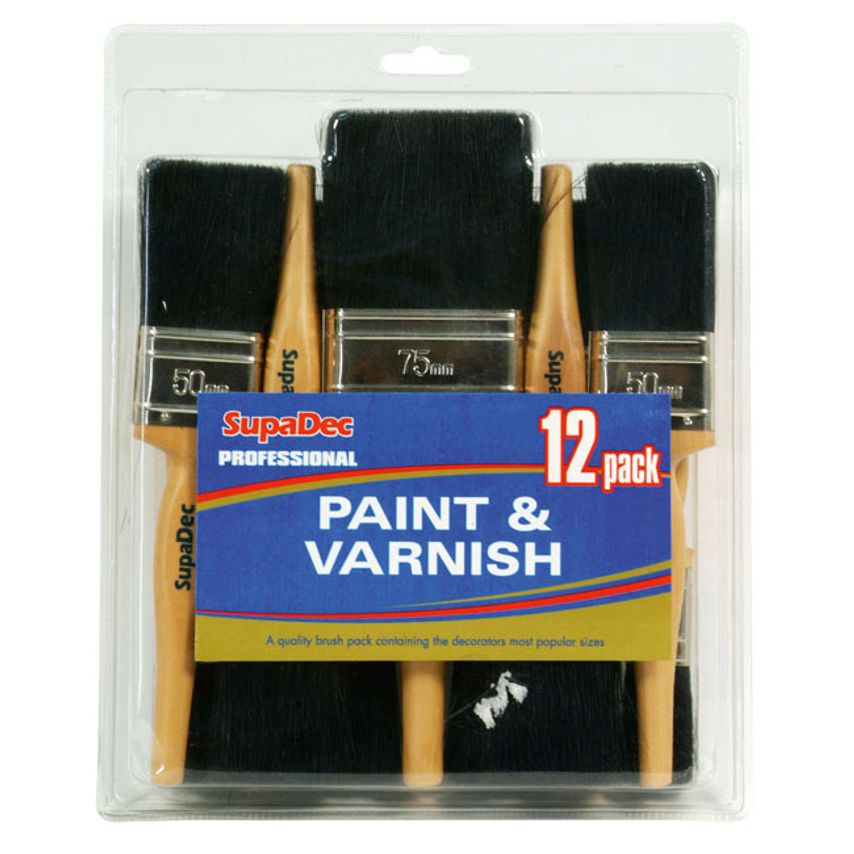 Professional Paint & Varnish Set 12 Piece