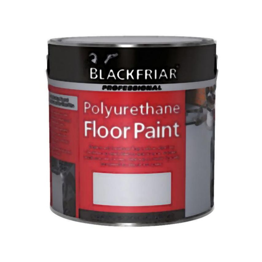Professional Polyurethane Floor Paint Tile Red 1 litre BKFPFPTR1L