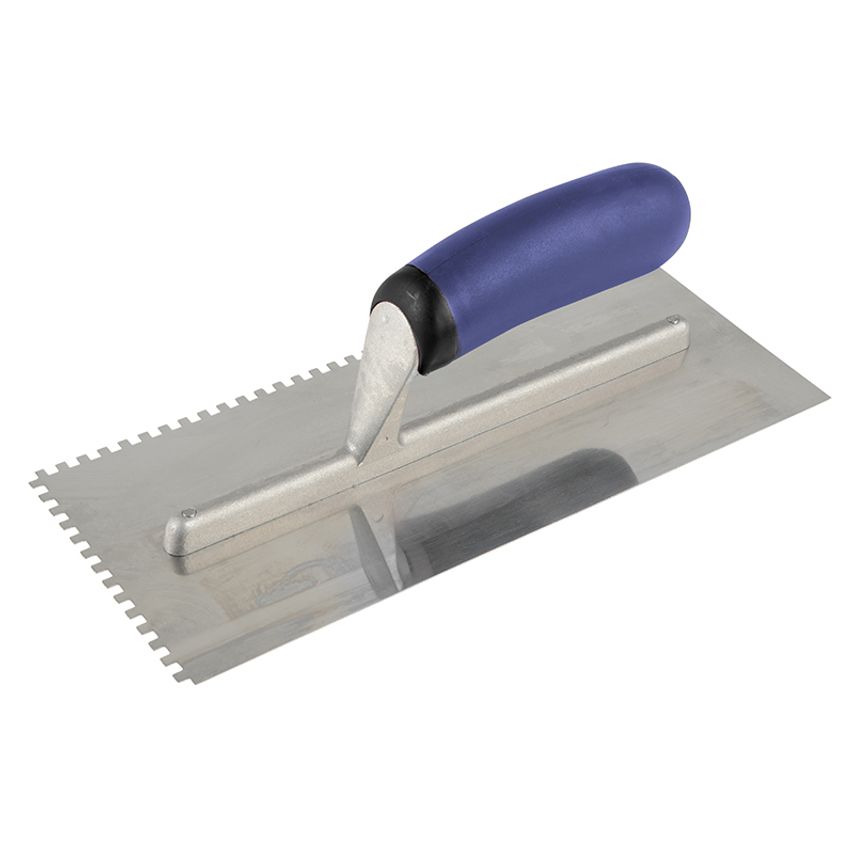 Professional Stainless Steel Adhesive Trowel Square Notches 4mm VIT102970