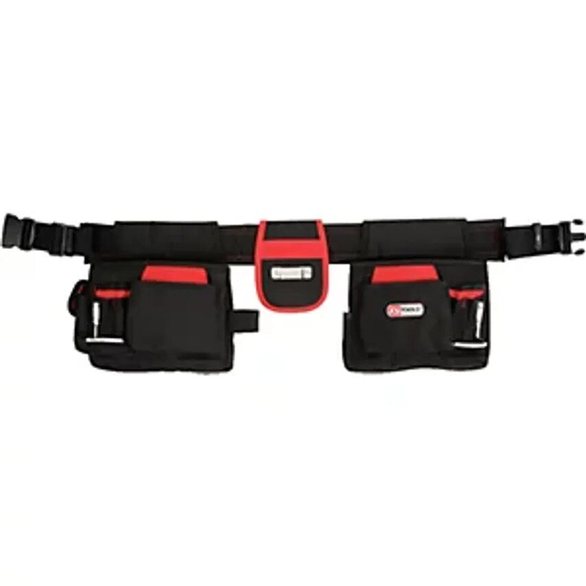 Professional Tool Belt Unisex Black/Red