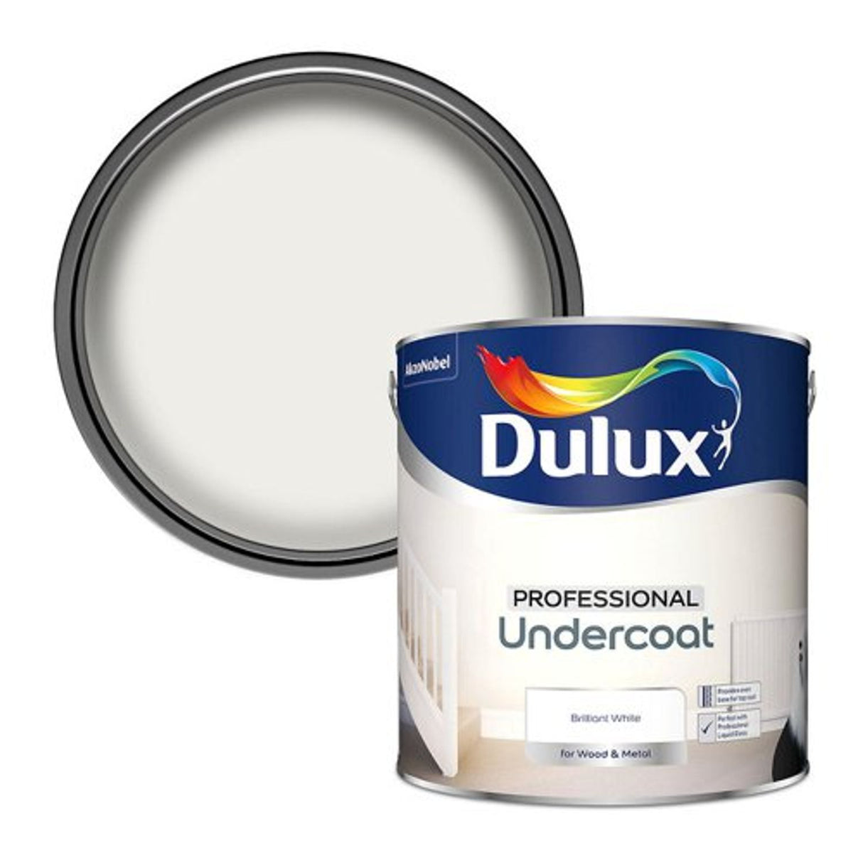 Professional Undercoat Paint for Wood and Metal - 2.5L