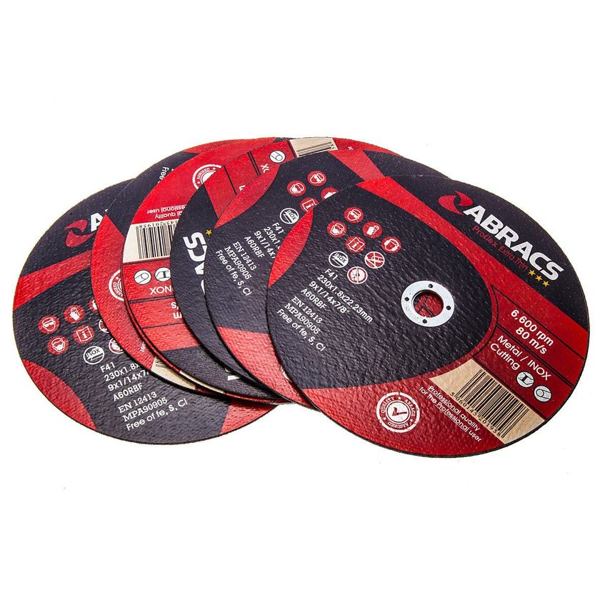 Proflex Extra Thin Inox Cutting Disc 230mm x 1.8mm (10 Pack)