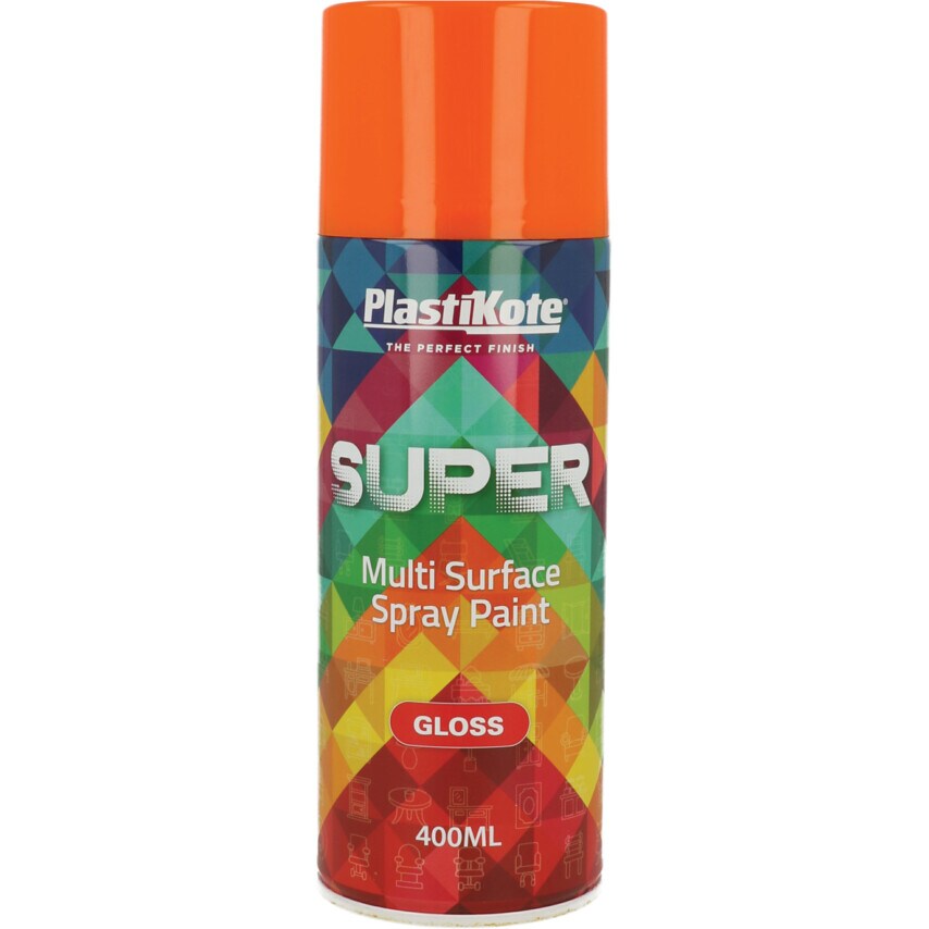 Projekt Paint Super Orange Aerosol Paint - 400ML