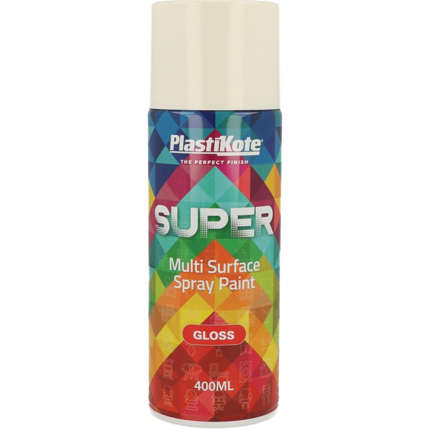 Projekt Paint Super White Aerosol Paint - 400ML