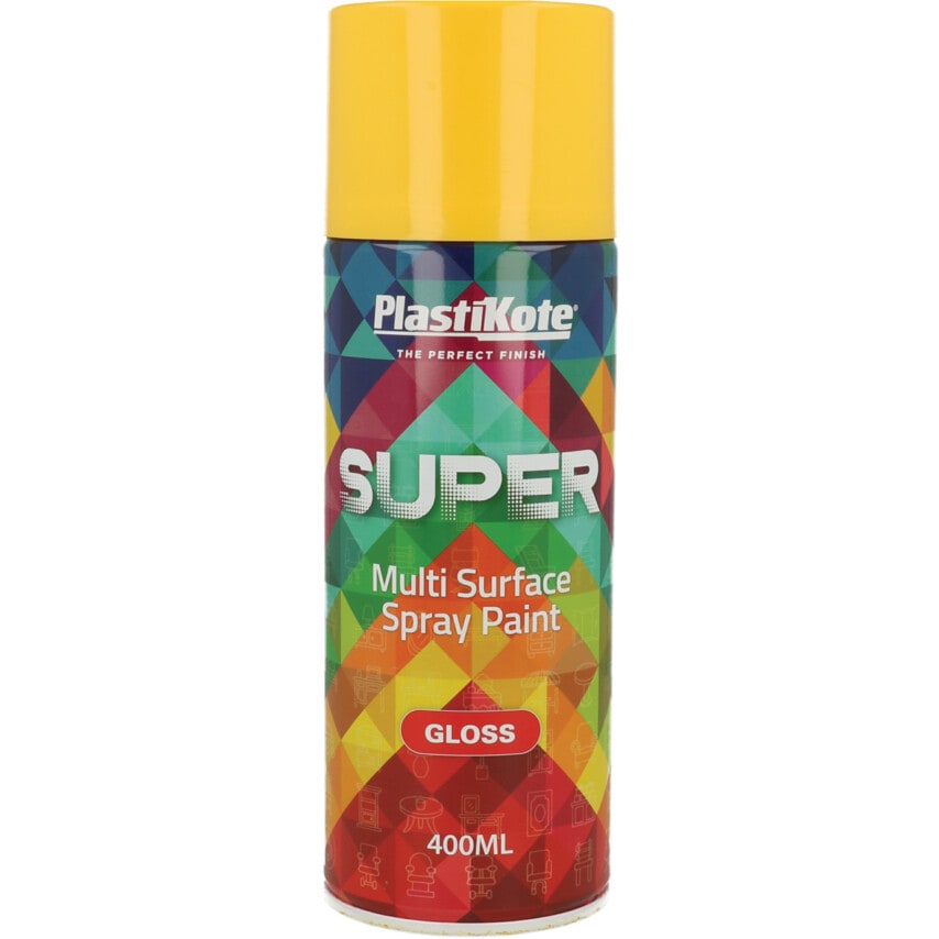 Projekt Paint Super Yellow Aerosol Paint - 400ML