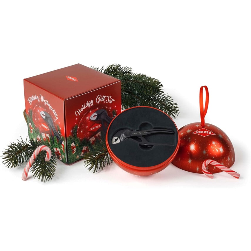 Promotion Box Including Knipex Cobra XS In Festive Ornament