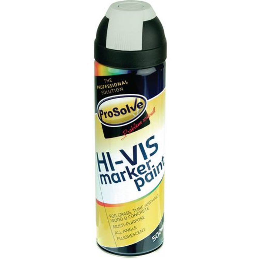 Prosolve Hi-Vis Spray Marker Paint - Pack of 12 Red