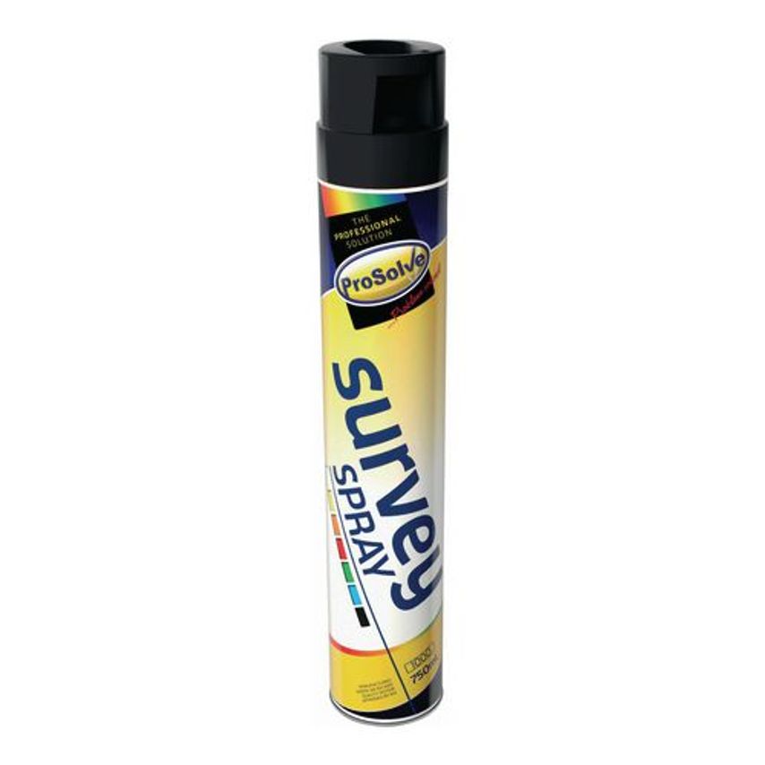 Prosolve Survey Spray Paint Marker Black