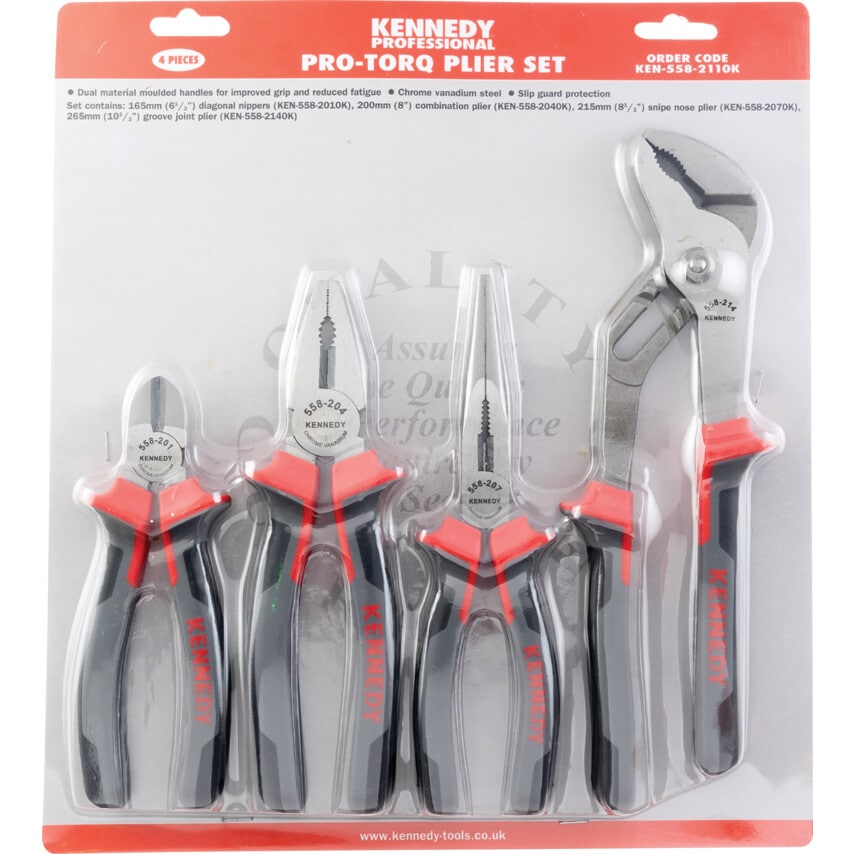 Pro-torq Pliers (4-Set)
