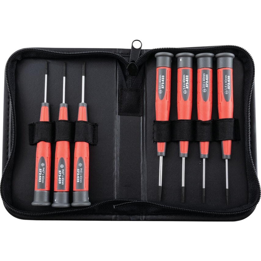 Pro-torq Precision Screwdriver Set 7 Piece