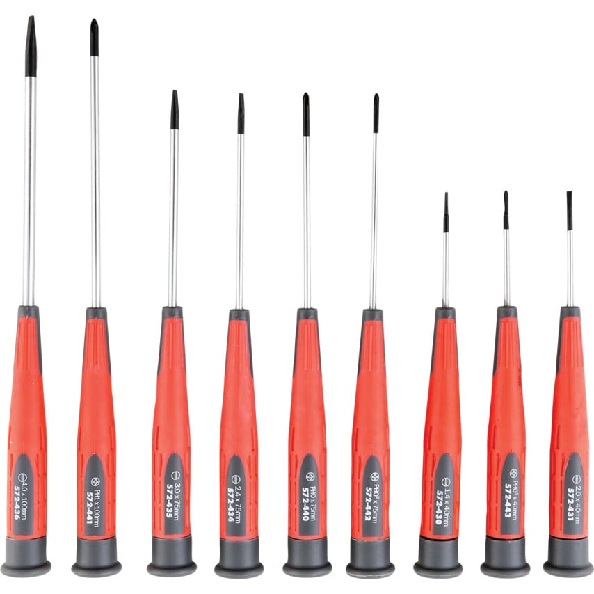 Pro-torq Precision Screwdriver Set 9 Piece