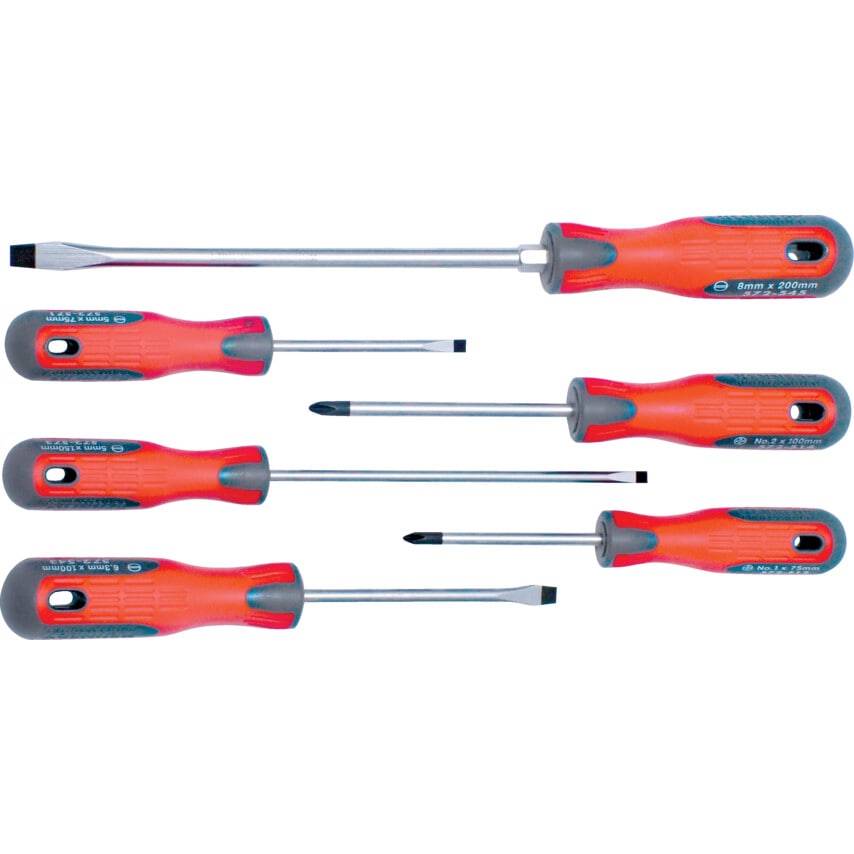 Pro-torq Screwdriver Set, Set of 6