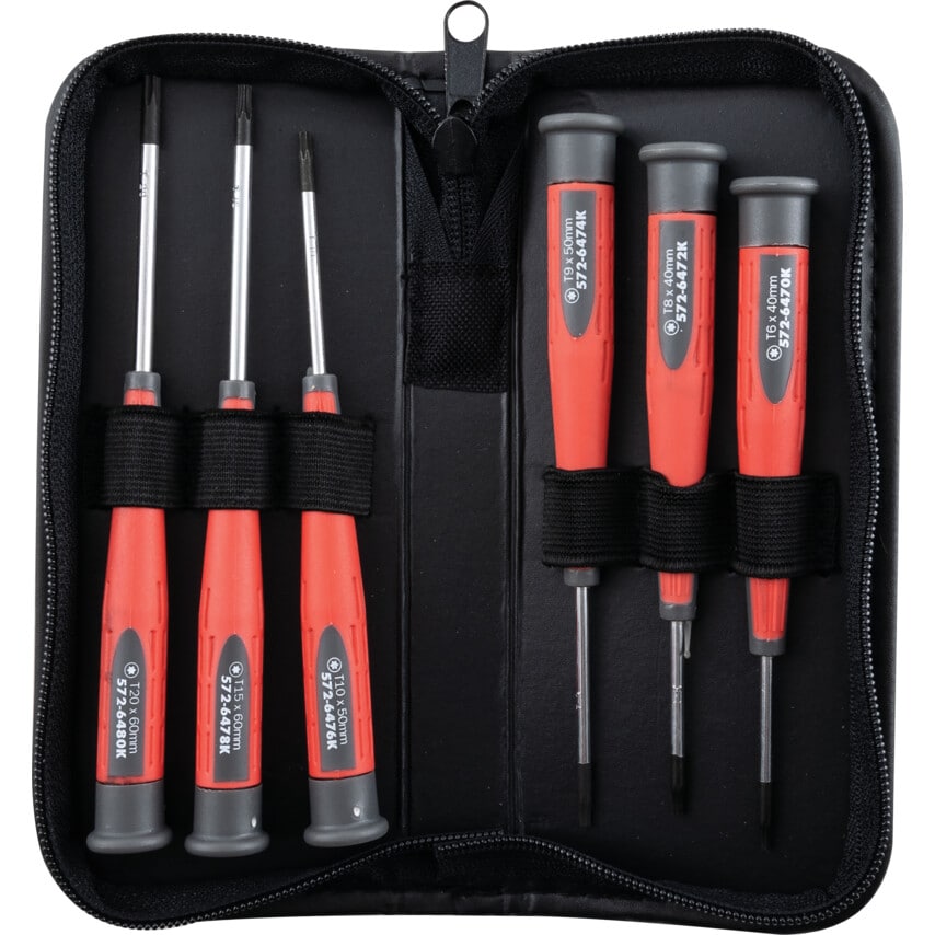 Pro-torq TORX Screwdriver Set, Set of 6
