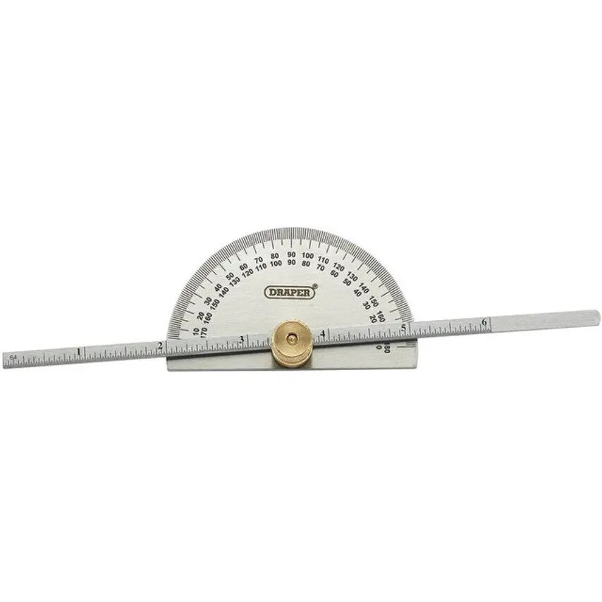 Protractor Depth Gauge 180 Degree 150mm