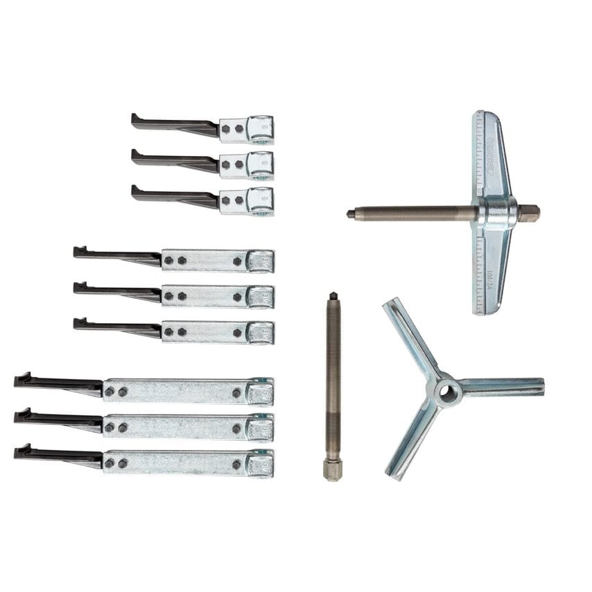 Puller set with 9 legs 200x150/220/300 mm