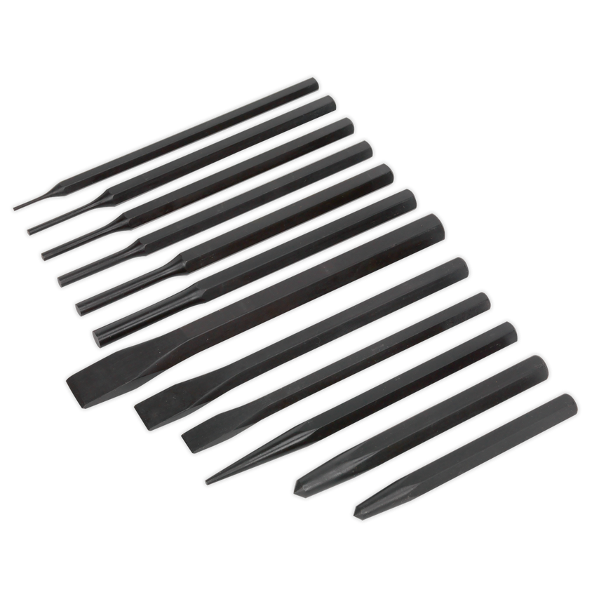 Punch & Chisel Set 12 Piece
