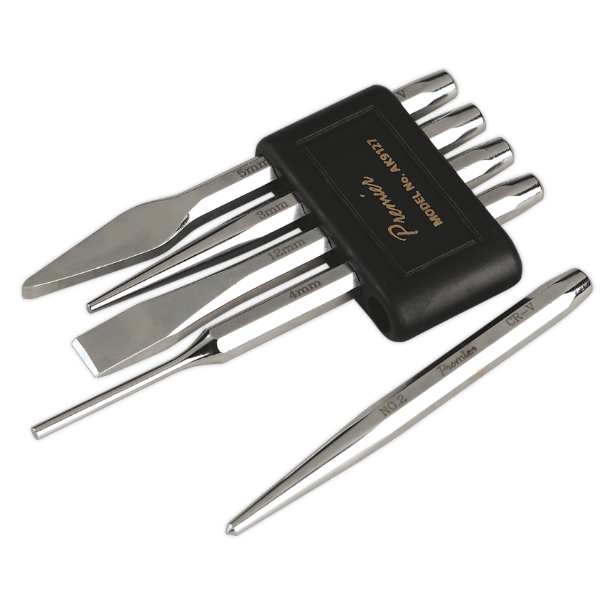 Punch & Chisel Set 5 Piece