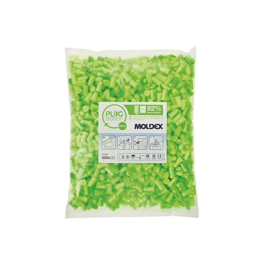 Pura-Fit PlugStation 500 Refill SNR 36 dB (500 Pairs) MOL776001