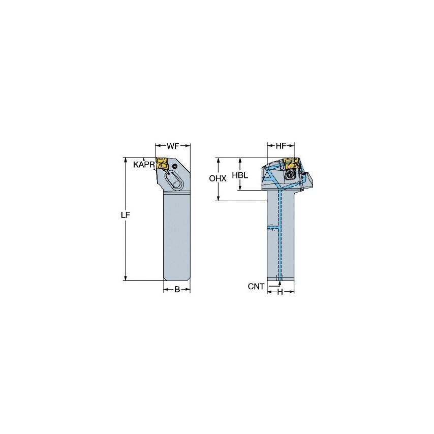 QS-3-80LL252531-10C Shank Tool