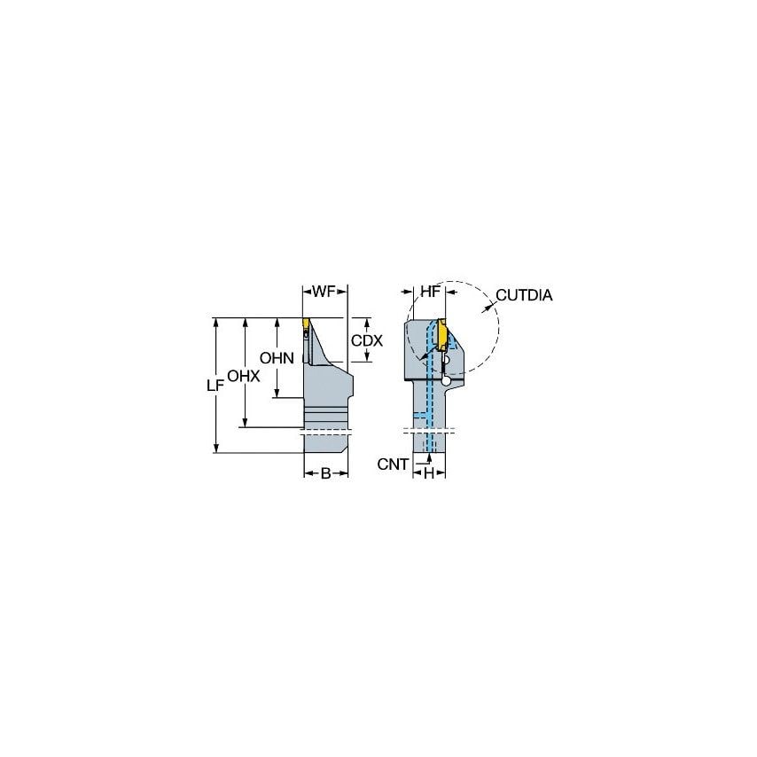 QS-RF123H25C2020F Shank Tool
