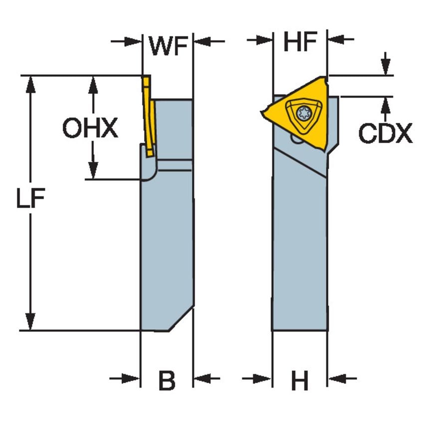 QS-RF123T06-1010B Shank Tool