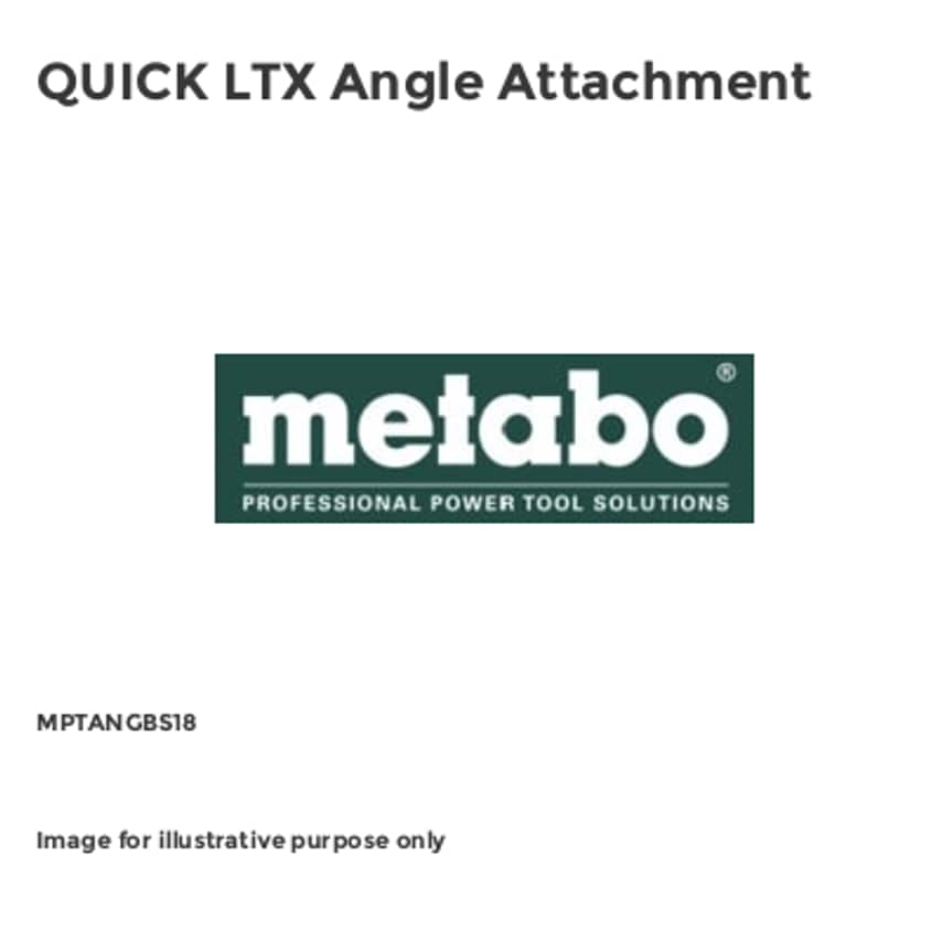 QUICK LTX Angle Attachment