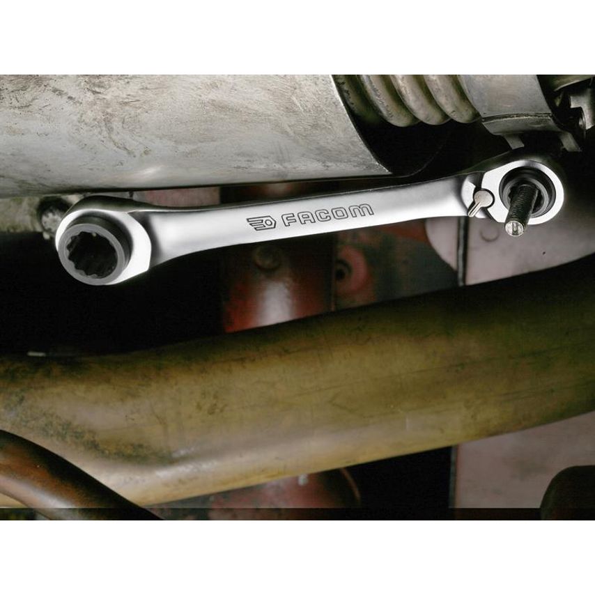 Quatro Ratcheting Spanner Set, 2 Piece FCM64CJ2PB