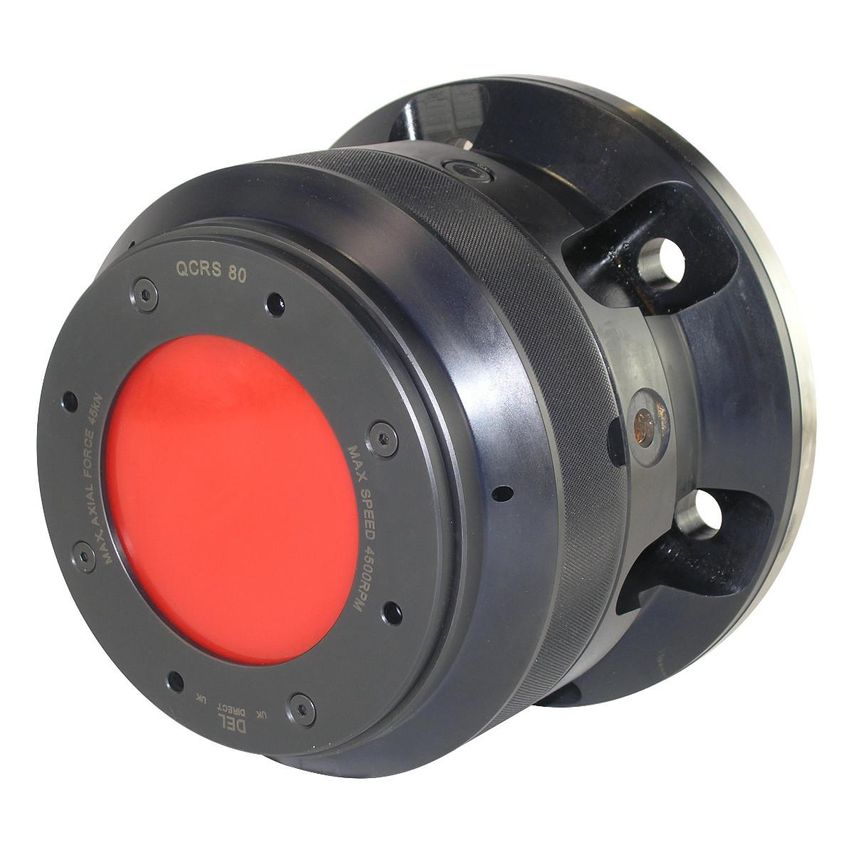 Quick Change Collet Chuck - 80mm Capacity for 1st Op - QCRS80A8