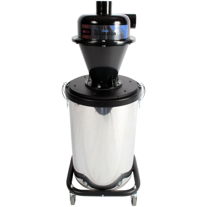 Quick Click Separator with 37L Stainless Steel Collection Bin on Castors