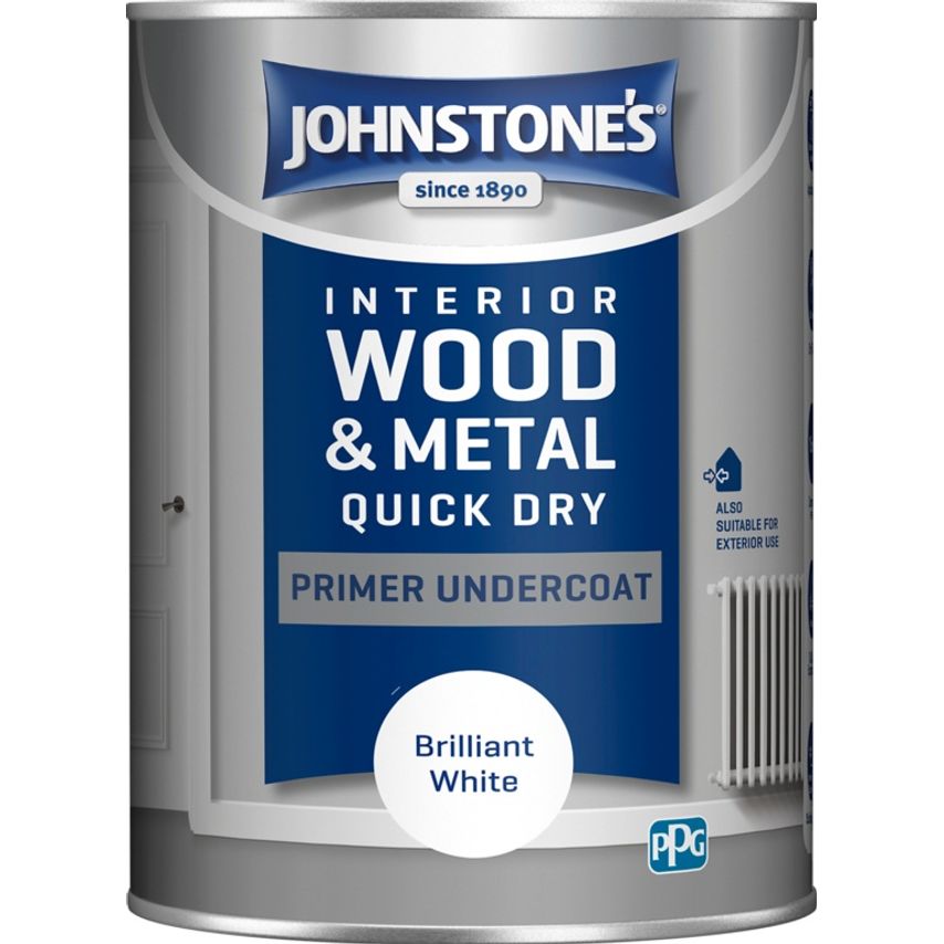 Quick Dry Primer Undercoat - Brilliant White 1.25L