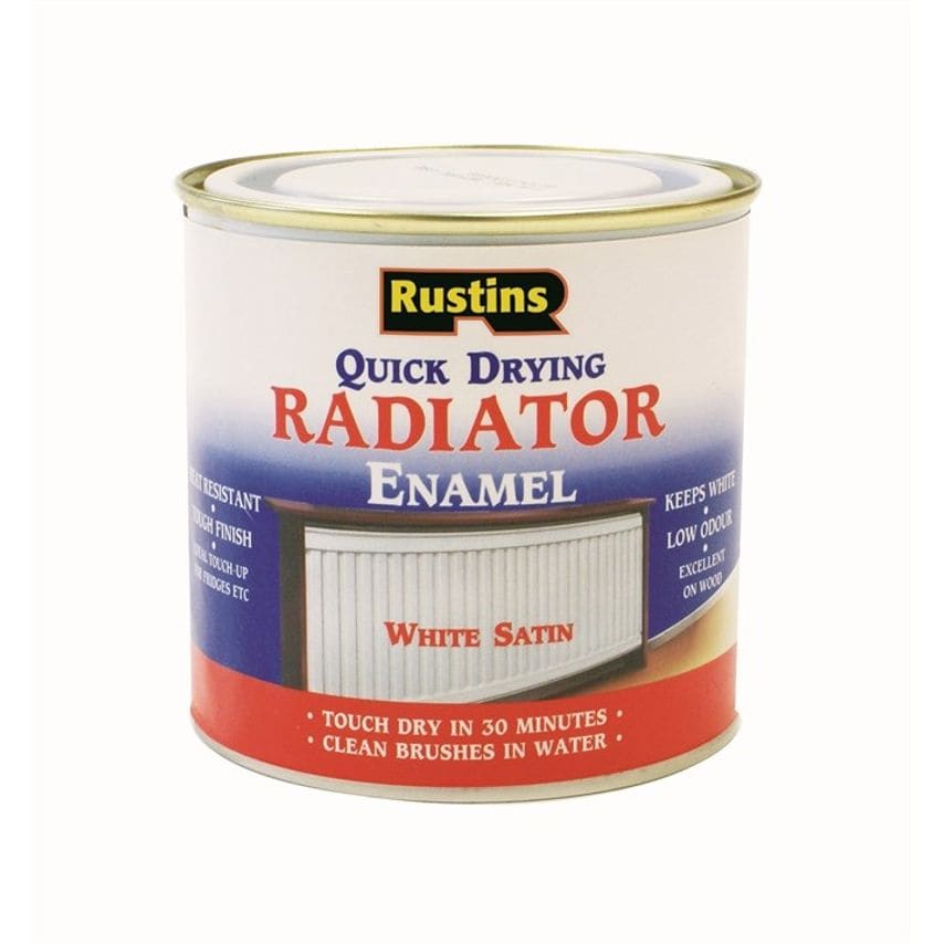 Quick Dry Radiator Paint Satin 250ml (RADS250)