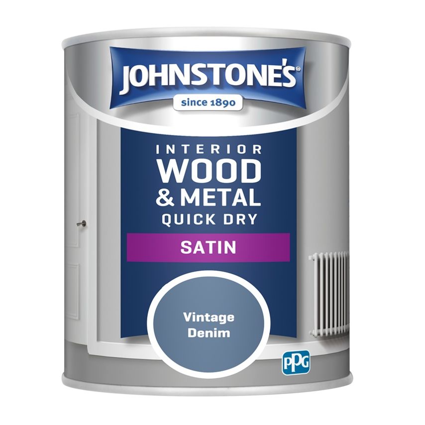 Quick Dry Satin 750ml Vintage Denim