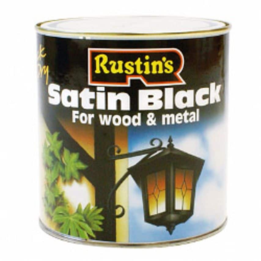 Quick Dry Satin Black 1L