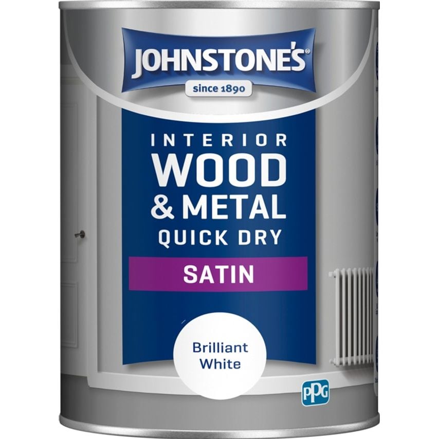 Quick Dry Satin - Brilliant White 1.25L