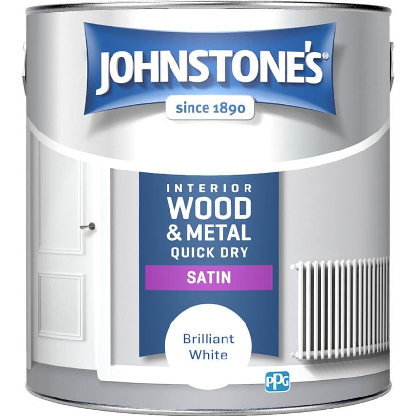 Quick Dry Satin - Brilliant White 2.5L