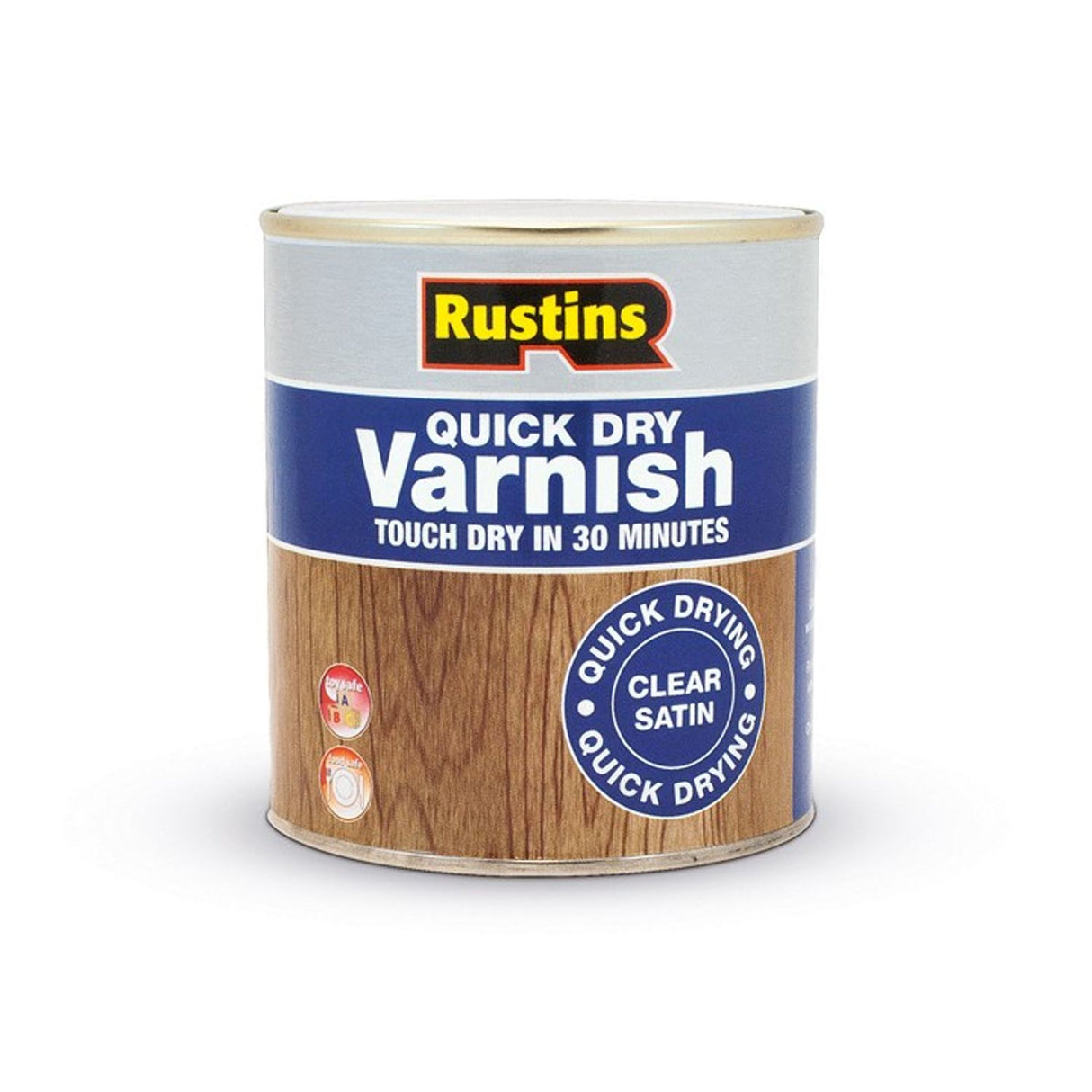 Quick Dry Varnish Satin Clear 500ml (AVSC500)