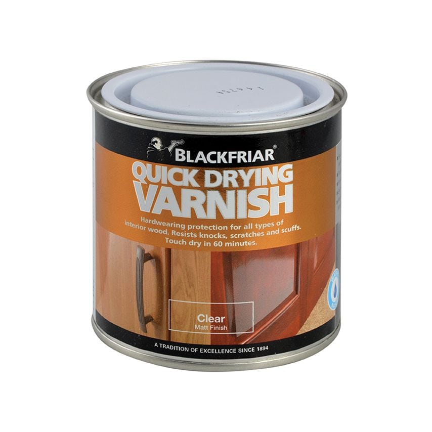 Quick Drying Duratough Interior Varnish Clear Matt 500ml BKFQDDVCM500