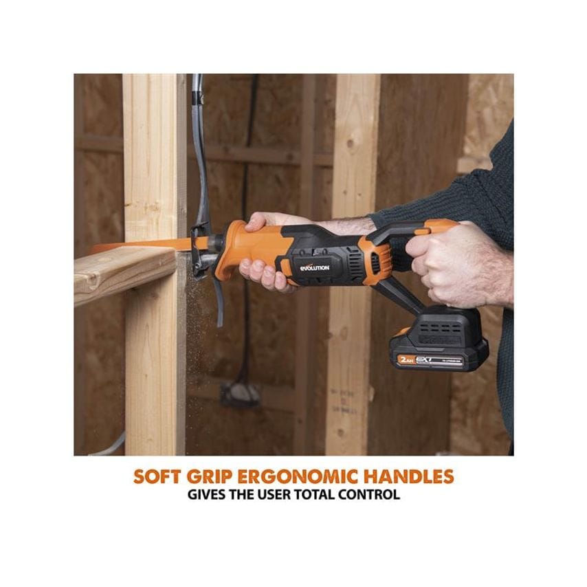 R150RCP-Li Reciprocating Saw 18v Multi Blades Loaded Including 2Ah Battery/Single Charger