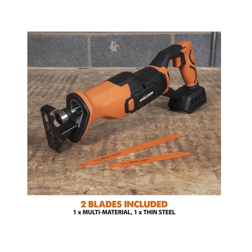 R150RCP-Li Reciprocating Saw 18v Multi Blades Loaded Including 2Ah Battery/Single Charger