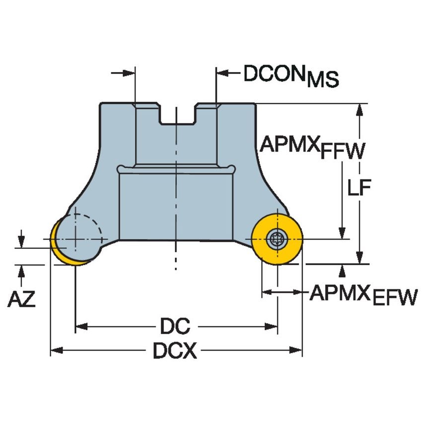 R200-050Q27-16M Face Mill