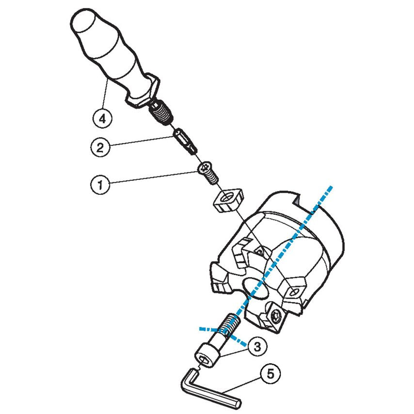 R210-063Q22-09H Face Mill