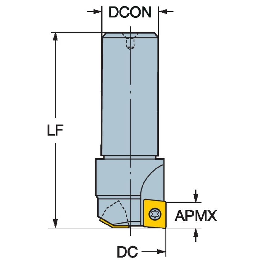 R216.2-025 End Mill - 10198602